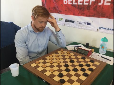 Jan Groenendijk-Sven Winkel.European Draughts Championship