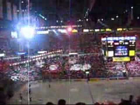 Wings vs. Edmonton QF 1 Game 1