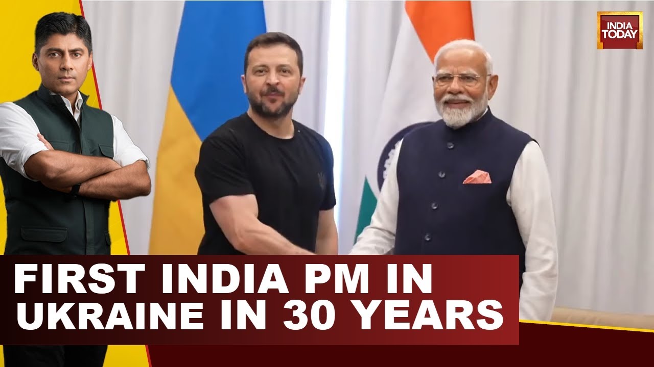 India First With Gaurav Sawant: Countdown To Big Modi-Zelenskyy Meet | Modi In Ukraine | India Today