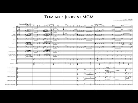[Score] Tom and Jerry at MGM - Scott Bradley (arr. Michael Barry for orchestra)