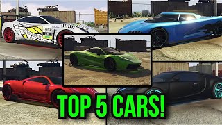 TOP 5 CARS in GTA 5 Story Mode!