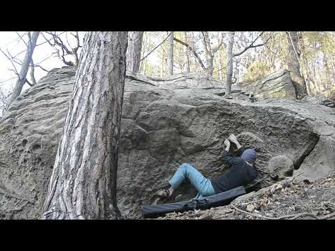 Marea Scofala (var dreapta, 6A), Bouldering, Oituz