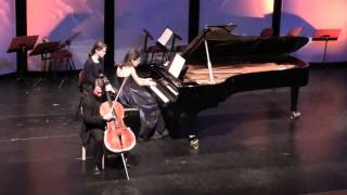 C. Debussy Cello sonata in d minor, Prologue: Lent, sostenuto e molto risoluto