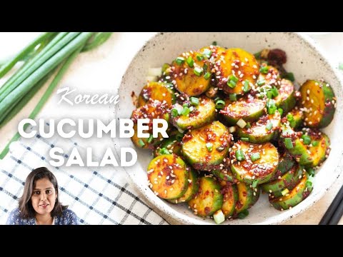 Spicy Korean Cucumber Salad