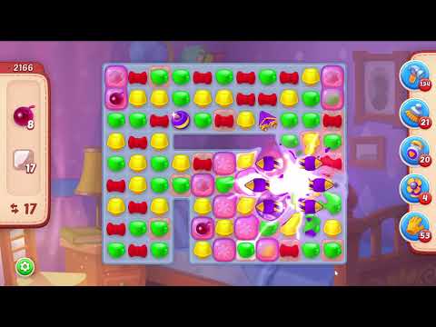 Homescapes 2166 Level - 15 moves - NO BooSTERS