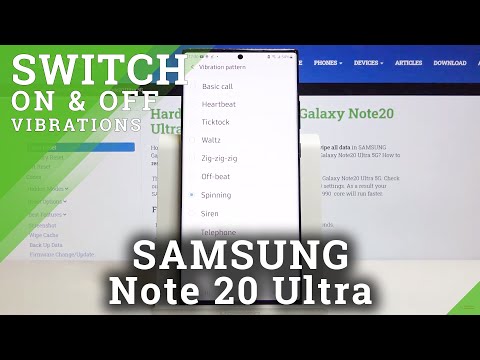 How to Change Vibration Pattern in SAMSUNG Galaxy Note 20 Ultra – Vibration Customization