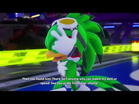 Jet VS Zazz Rival Interaction (Sonic Racing: CrossWorlds)