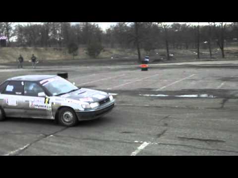 Rally Mazowsze 2011 zwycięzca rajdu Grzegorz Korczak II przejazd