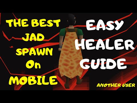 Easiest Jad Spawn On Mobile + Easy Healers Guide