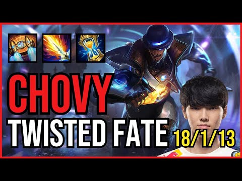 CHOVY - TWISTED FATE vs. CLID - SETT Mid | KR MASTER | PATCH 11.1
