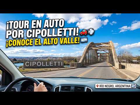 Cipolletti, Río Negro, Patagonia Argentina 🇦🇷 | Driving Tour 2026