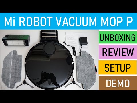 Mi Robot Vacuum-Mop P Review 🧹✨ | Smart Cleaning at Its Best!  Demo & Features Explained