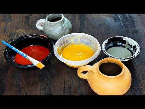 How To Make Clay Slip For Colorful Pottery