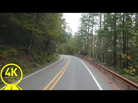 4K 60fps Autumn Scenic Drive - Best Washington State Scenic Road - State Route 542