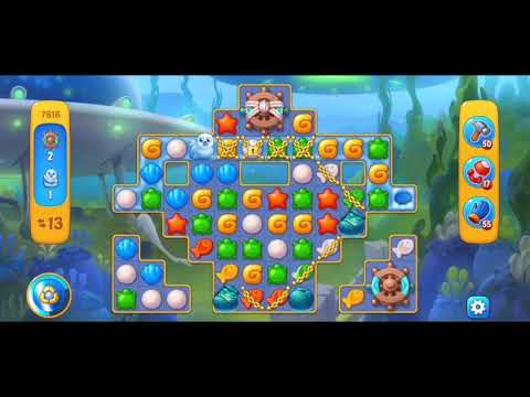 Fishdom 7616 Hard Level - NO 💣🧨💥