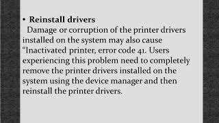 Steps for Brother Printer Activation Error Code 41