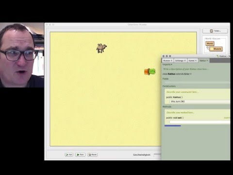 Greenfoot 3, Folge 14: Konstruktor [deutsch]