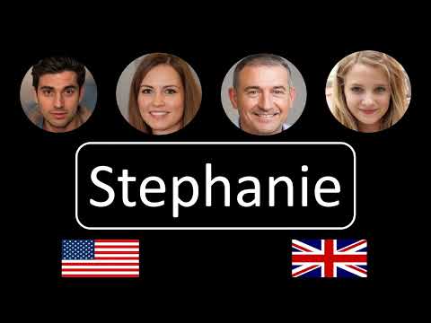 How to pronounce Stephanie