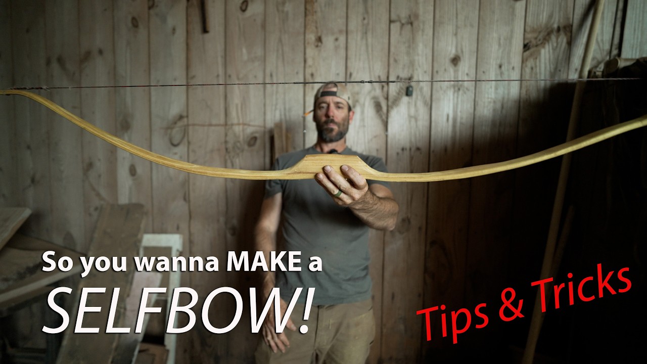 Self Bow Building Tips & Tricks from a Master!