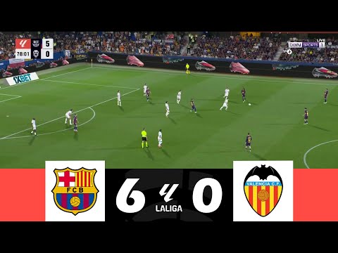 FC Barcelona kontra Valencia CF [6-0] | LaLiga 2025/26 | Skrót meczu!