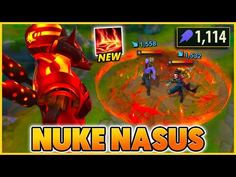 *1,000+ AP NUKES* THEY DON'T LAST A SECOND (SEASON 11 BREAKS NASUS) - BunnyFuFuu | League of Legends