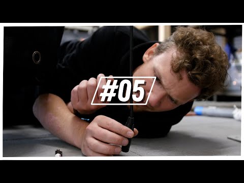 die NEUE KABELWAND & Bohrstaub INS GESICHT! - Studio/Lager VLog #05