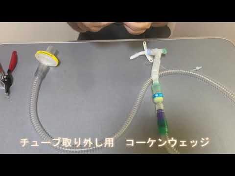 呼吸器回路の外し工夫の動画サムネイル