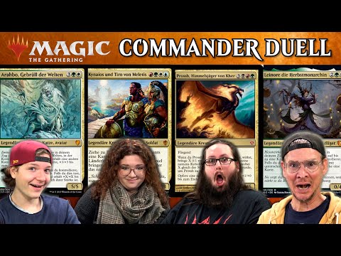 MTG Commander Multiplayer Match 49 | Magic the Gathering deutsch | Trader | 2021 Tutorial Duell Neu