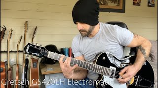 Video thumbnail for Lefty Gretsch G5420LH Electromatic - The Lefty Guitar Channel with Chris George by The Lefty Guitar Channel