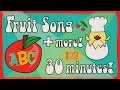 Fruit Song Counting Songs More Kids Songs Compilation The Singing Walrus