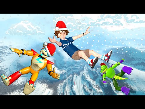 FNAF Security Breach: Epic Jumps & Ragdoll/Fails - GMOD ep.68