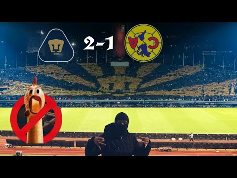 "EL COLOR PUMAS VS AMERICA ....NOCHES MAGICAS EN C.U !!!2-1" Barra: La Rebel • Club: Pumas • País: México