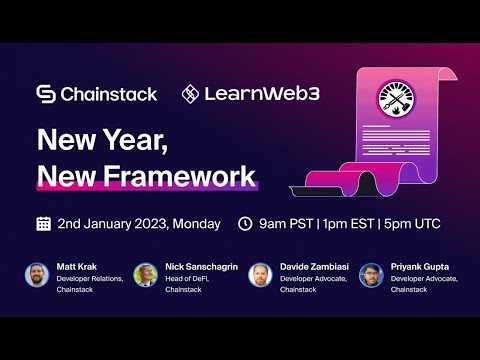 New Year, New Framework with LearnWeb3