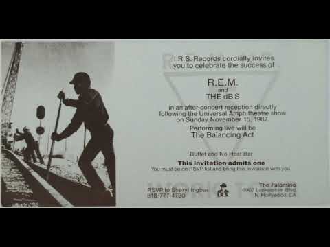 REM 1987 11 15 Universal Amphitheatre, Universal City, CA (audience)