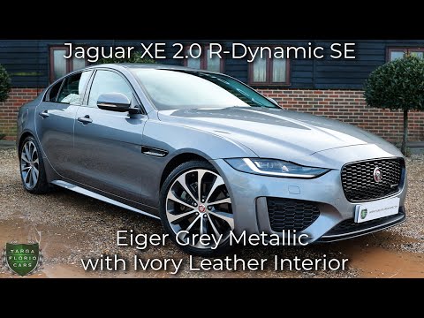 Jaguar XE 2.0 R-Dynamic SE registered May 2019 (19) finished in Eiger Grey Metallic