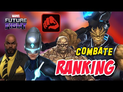RANKING T3 & Trascendidos - Personajes COMBATE | Marvel Future Fight