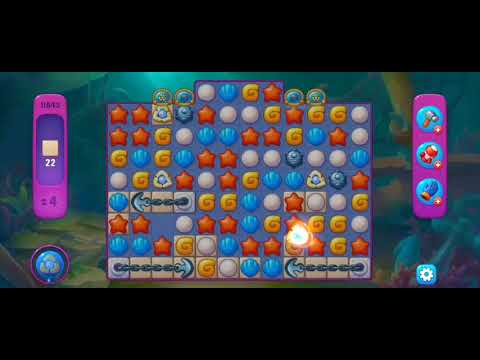 Fishdom Super Hard Level 11643 (with Double Lightning Booster) @choraelmin