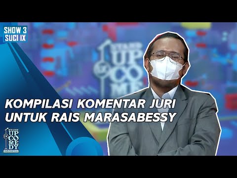 [KOMPILASI] Komentar Juri untuk Rais Marasabessy: Punchline-nya Dicari-cari - SUCI IX