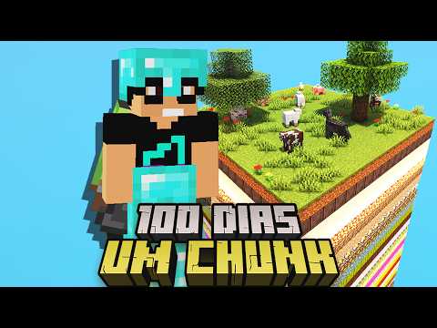 SOBREVIVI 100 DIAS EM UM CHUNK NO MINECRAFT - O FILME