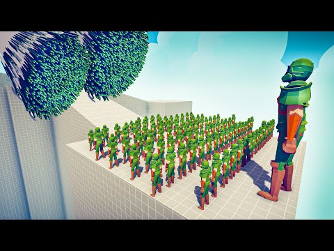 100x DOOMSLAYER + GIANT vs GODS DUO - Totally Accurate Battle Simulator TABS