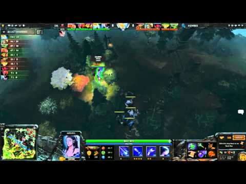 DK vs Newbee - Grand Final - Game 2 (ECL LAN 2014)