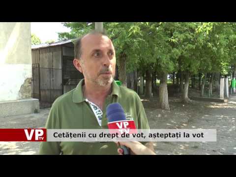 Cetățenii cu drept de vot, așteptați la urne