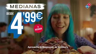 Domino´s Pizza MEGAWEEK 20s anuncio