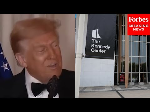 Video | Trump Boasts 'Tender, Loving Care' Going Into Restoration Of Kennedy Center, Including New Marble