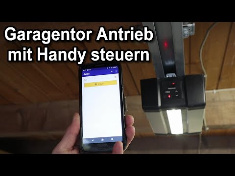 Hörmann Garagentorantrieb Supramatic E mit Handy öffnen - Garagentor Antrieb mit App steuern