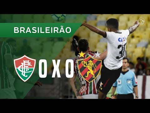 FLUMINENSE 0 X 0 SPORT - MELHORES MOMENTOS - 11/11 - BRASILEIRÃO 2018