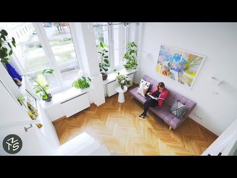 NEVER TOO SMALL: Architect/Artist’s Art Filled Studio Apartment, Poland - 29sqm/312sqft