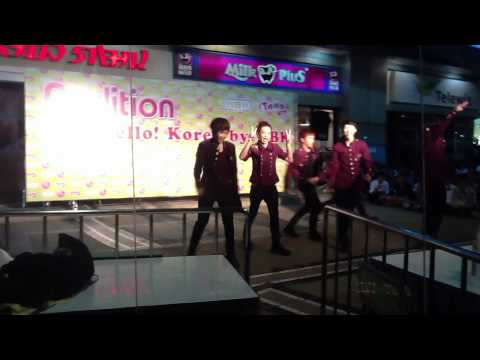 120417 DOMINO cover BOYFRIEND @ Audition Hello Korea