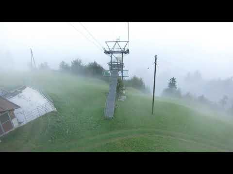 Luftseilbahn Kohlplatz - Brüsti Talfahrt - cable car Switzerland