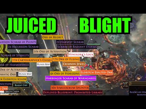 20D/HR Currency Juicing Blights | Giga Juice Blight Guide